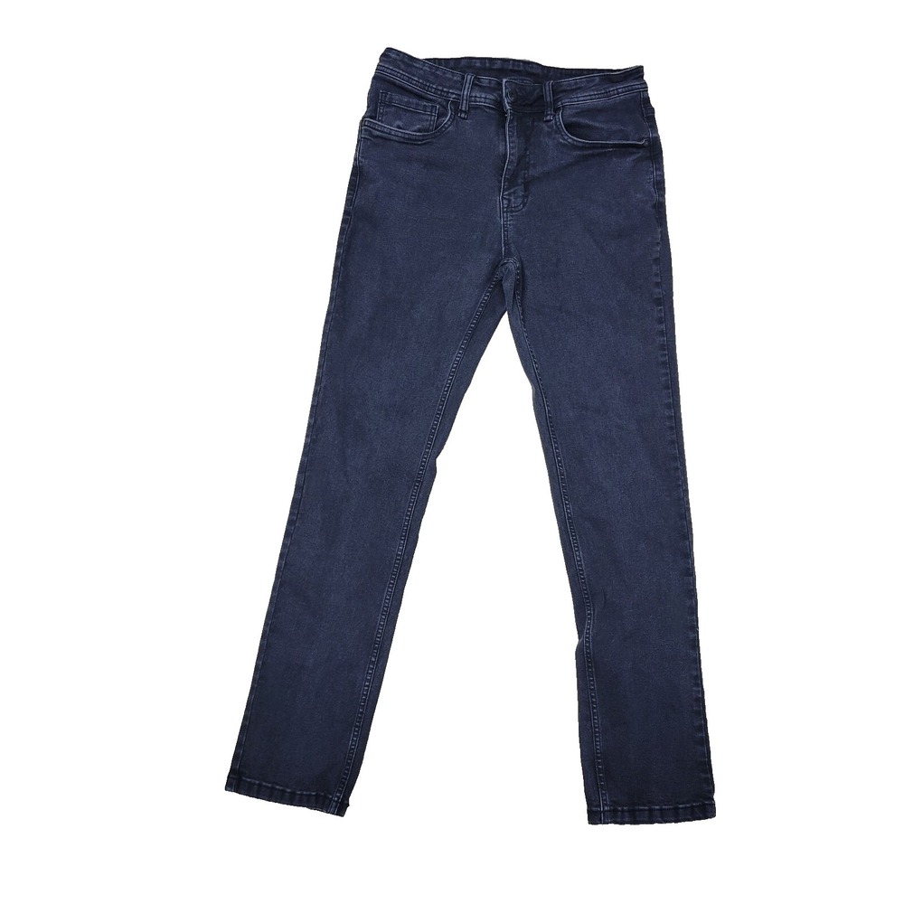 The Perfect Jean NYC Slim Thick Mens 31x32 Black Denim Stretch Jeans Mid Rise